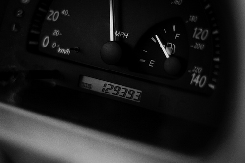 Odometer at Start of the Trip